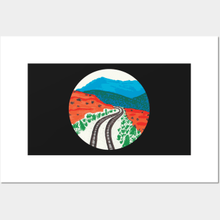 Southwest Chief Railroad Track Posters and Art